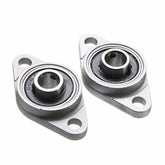 2 PCS  Diamond KFL-08 000 001 Bearing Housing Zinc Alloy Miniature Housing Bearing 3D Printer Accessories Universal, KFL001 (inner diameter 12)